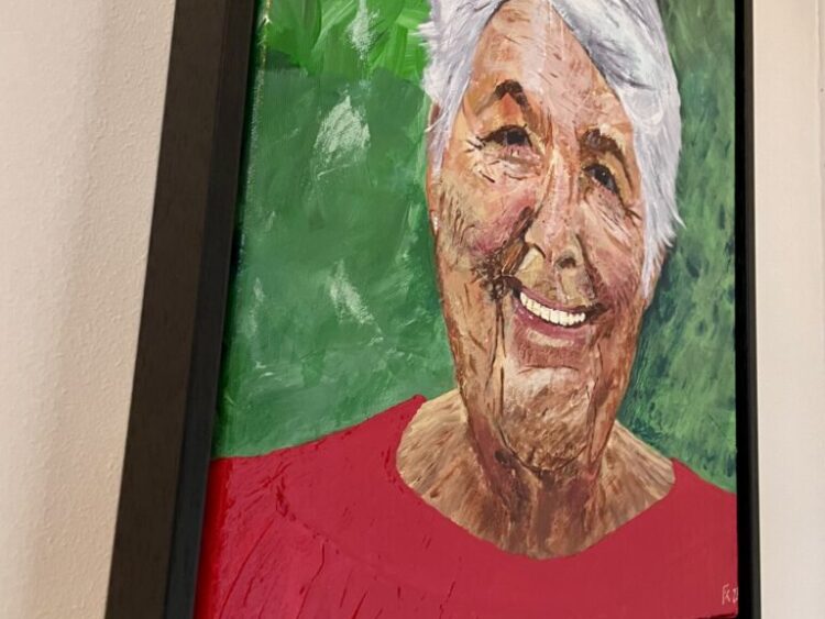 Portret van mijn moeder