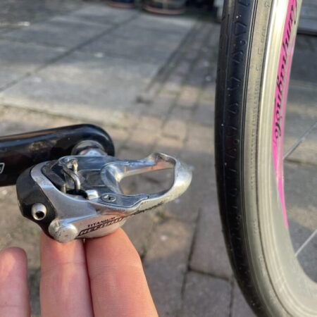 Titanium pedals