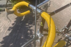 Gitane gereviseerd @revivelo retro stuurlint geel